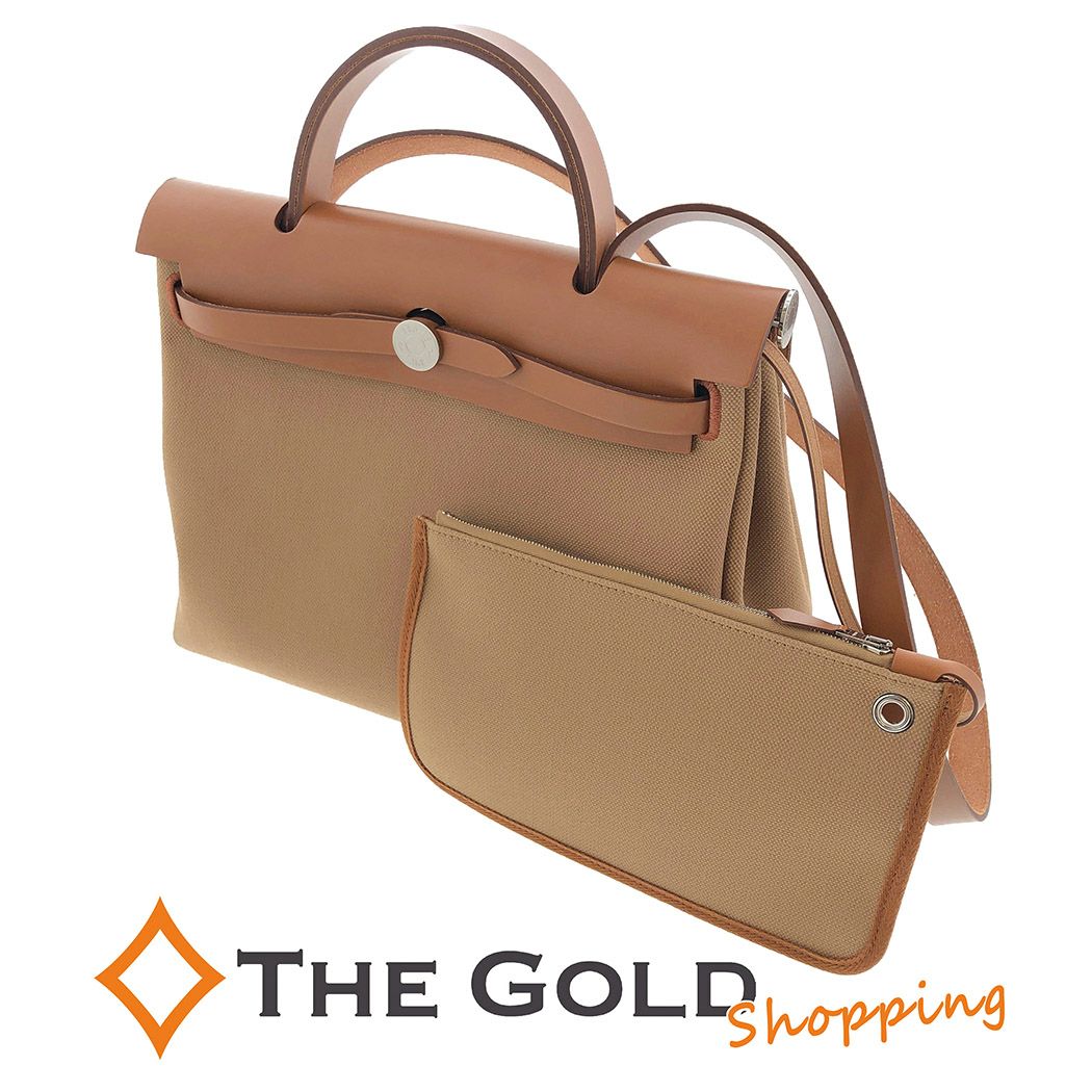 HERMES エルメス エールバッグ31 PM U刻印 エルメス□エールバッグ ジップ 31 PM 2022年製 U刻印 内縫い チャイ