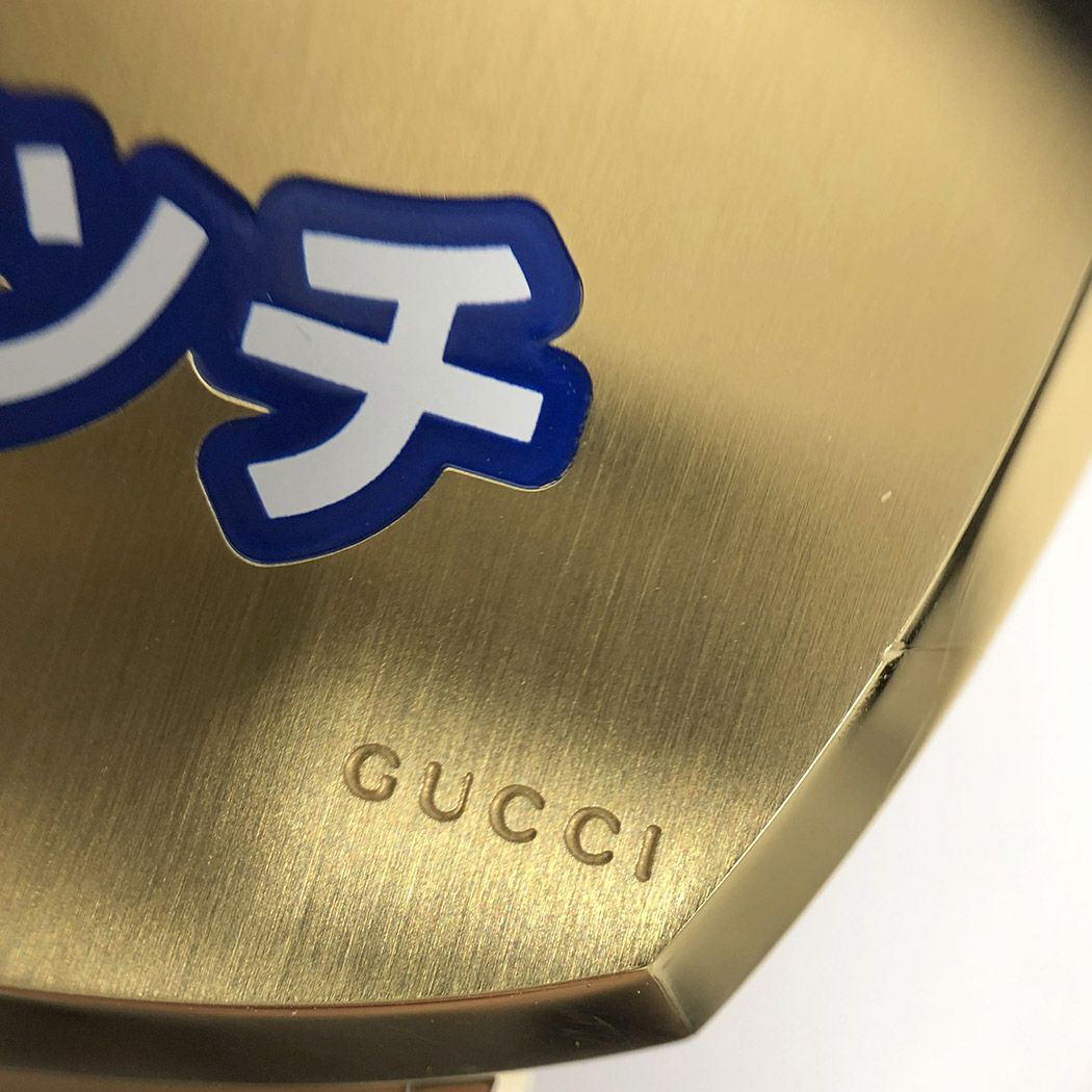 グッチ□グリップ ウォッチ 157.3 YA157428 38mm 日本限定 クォーツ