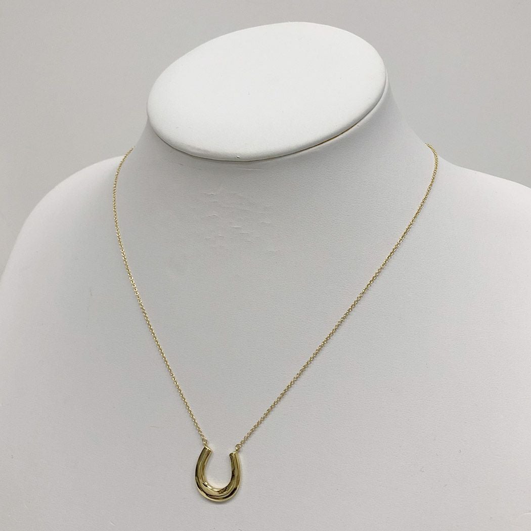 Tiffany&Co.□ ホースシューネックレス 750 YG イエローゴールド 馬蹄