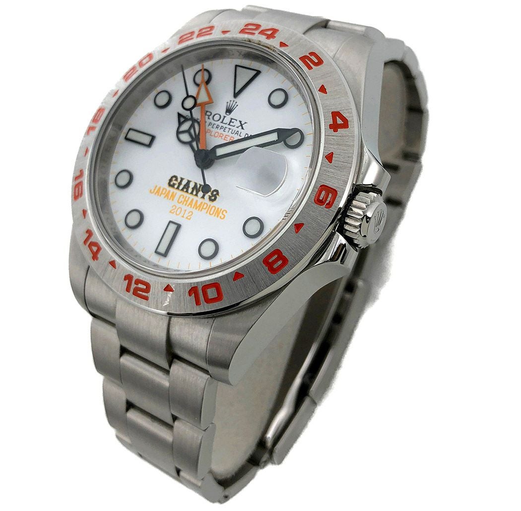 ロレックス□エクスプローラーII 216570 88本限定 自動巻き ROLEX