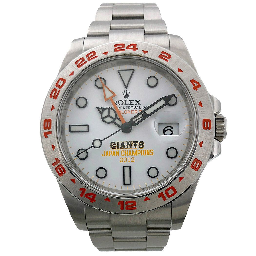 ロレックス□エクスプローラーII 216570 88本限定 自動巻き ROLEX