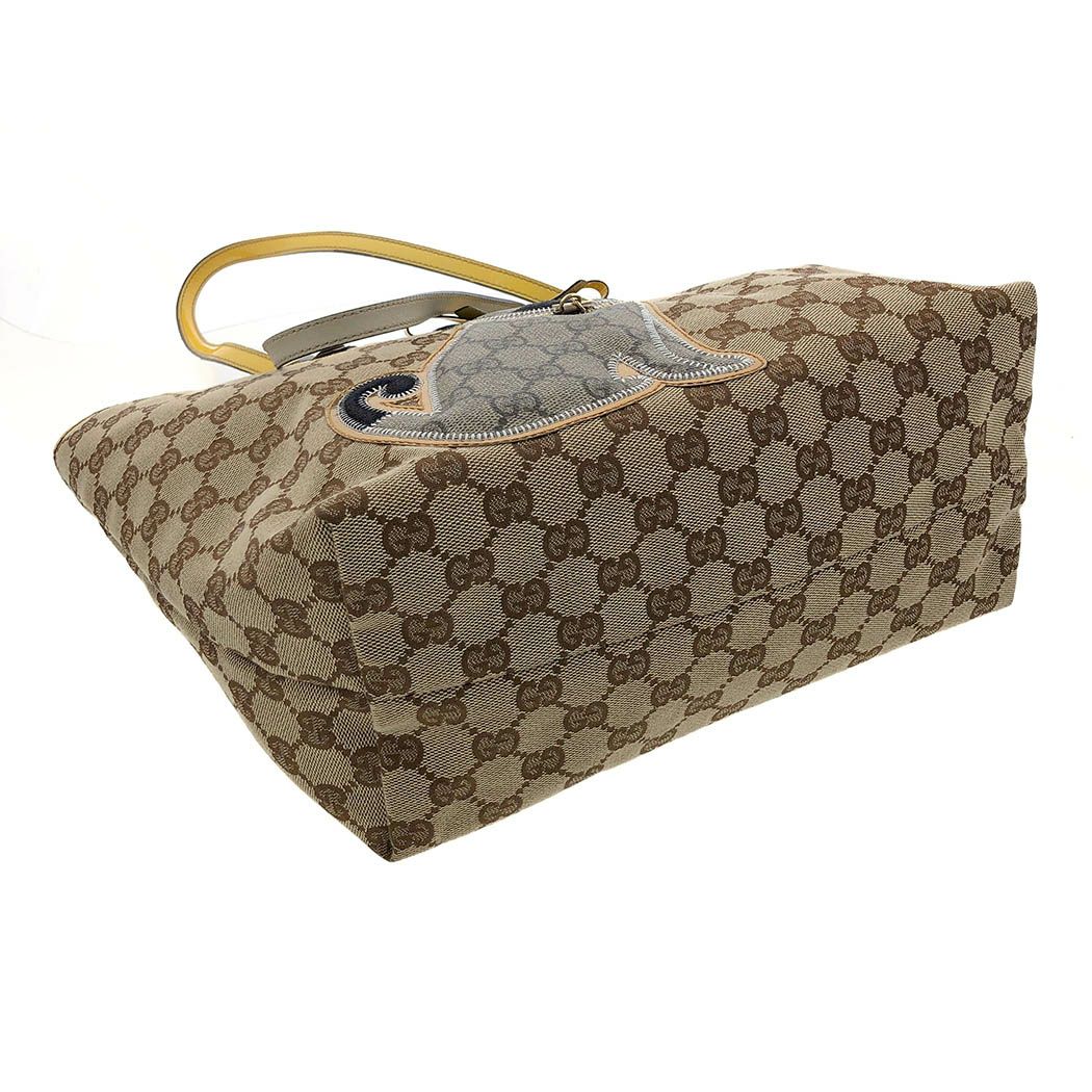 とらじページ GUCCI トートバッグ 212374 グッチョリ オリバー パグ 子犬