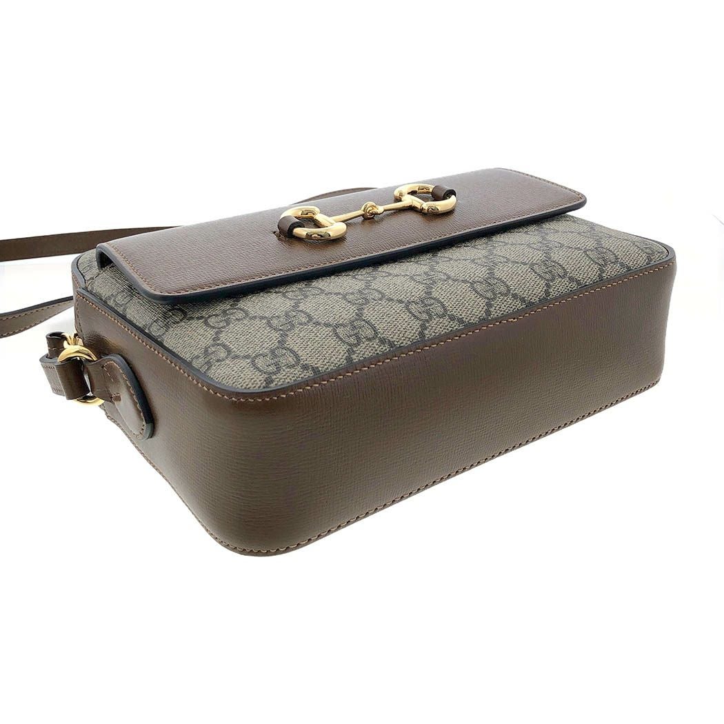 GUCCI□ スモールショルダーバッグ 645454 ホースビット1955 ブラウン