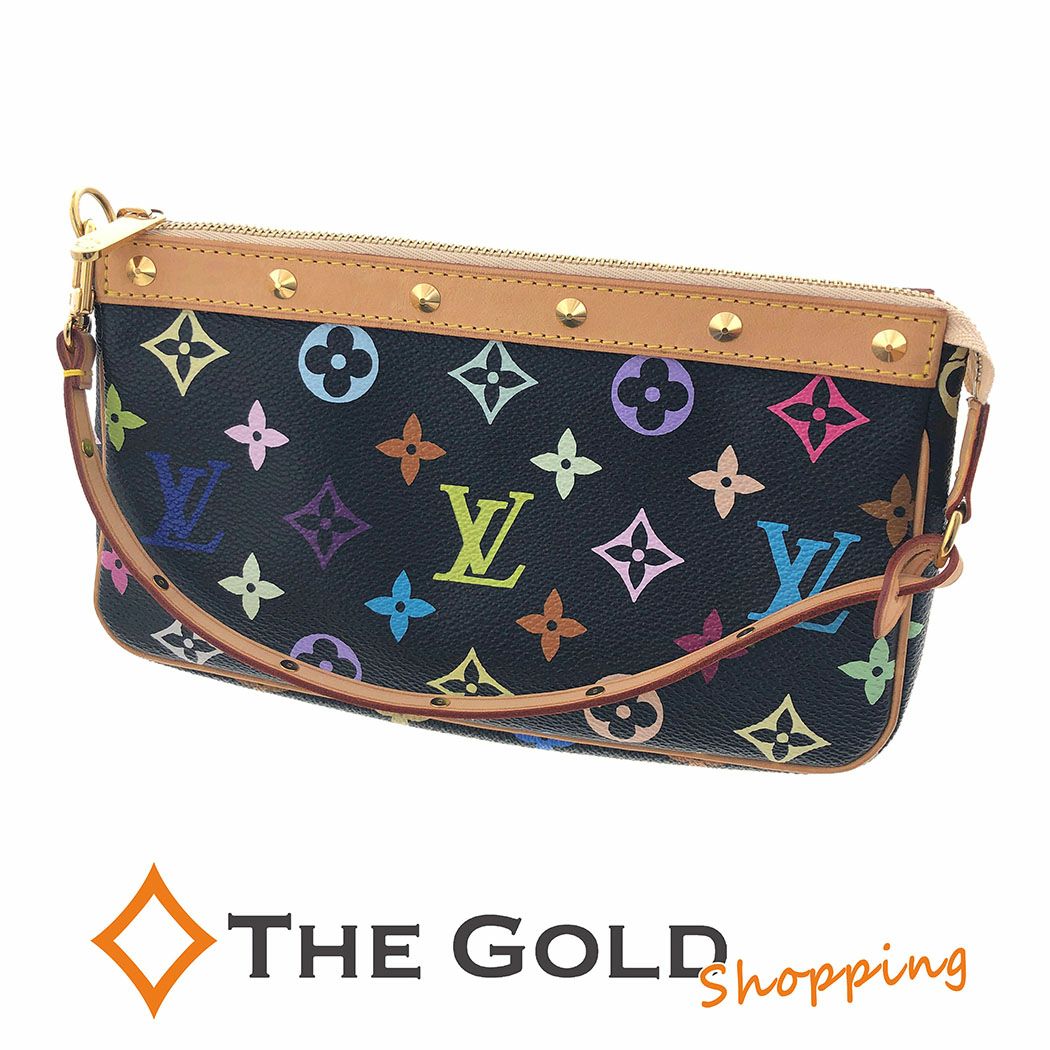 LOUIS VUITTON ポシェットアクセソワール M92648 モノグラム マルチ