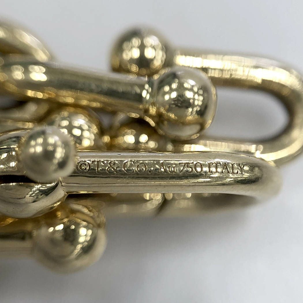 Tiffany&Co. ハードウェア ミディアム リンク ブレスレット XL 18.5cm