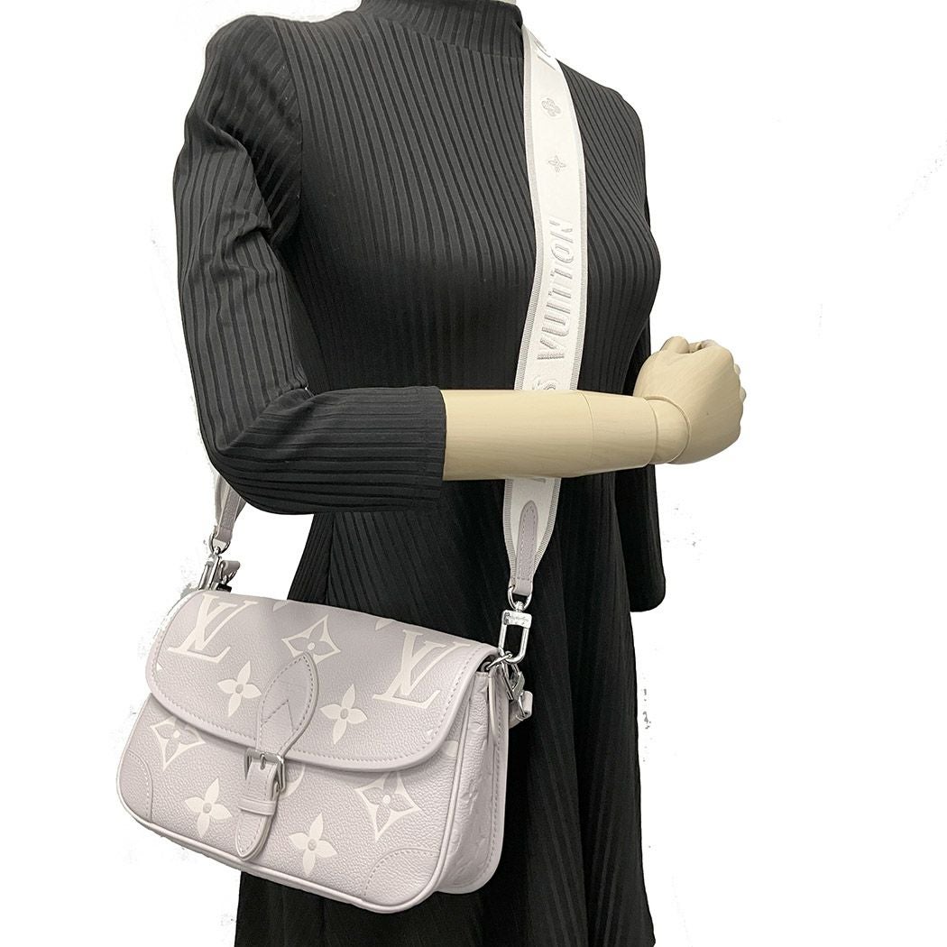 LOUIS VUITTON ディアヌ NM PM M14214 ブリューム グレー モノグラム