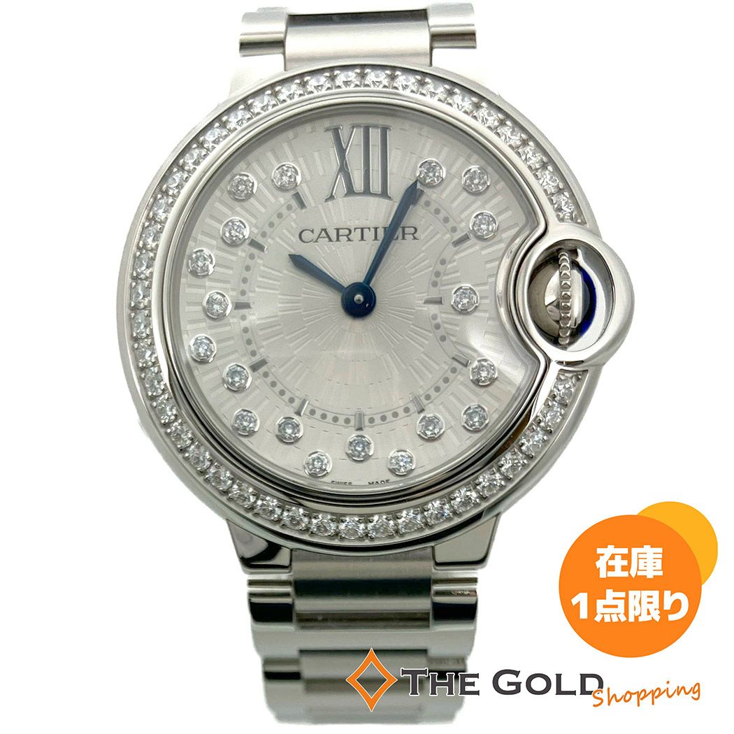 カルティエ バロンブルー ドゥ カルティエ W4BB0034 2024年 28mm