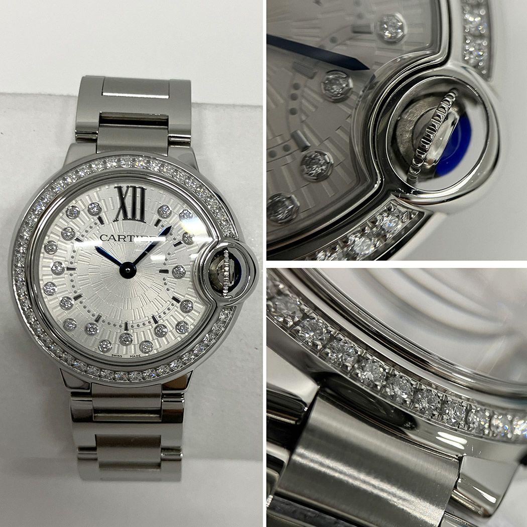 カルティエ バロンブルー ドゥ カルティエ W4BB0034 2024年 28mm