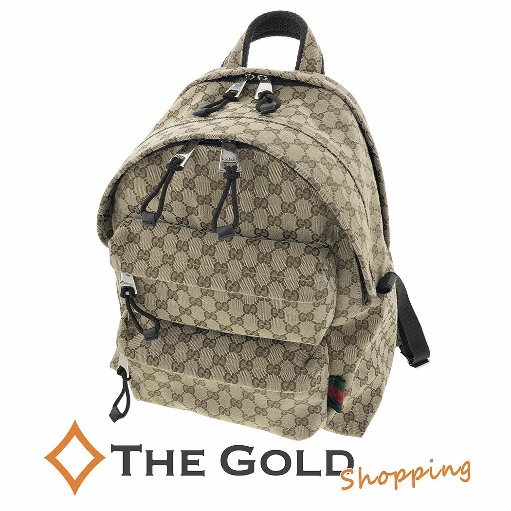 GUCCI グッチ GGキャンバス ジャッキーライン リュックサック バック