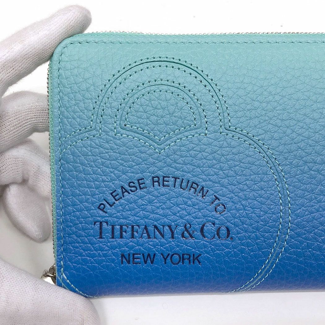 Tiffany&Co. ラウンドファスナー長財布 73472210 リターントゥ