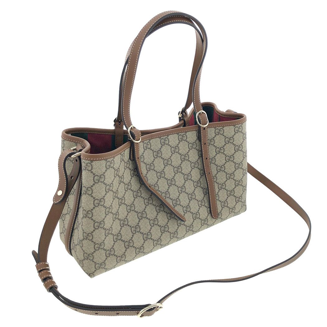 GUCCI GGエンブレム ミディアム トートバッグ 815214 GGスプリーム