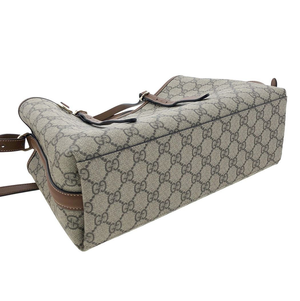GUCCI GGエンブレム ミディアム トートバッグ 815214 GGスプリーム