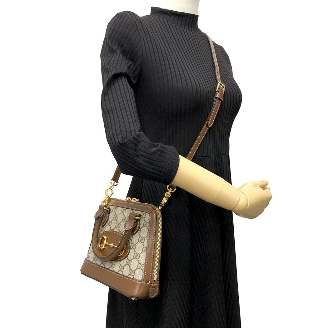 GUCCI ホースビット1955 ミニトップハンドルバッグ 640716 GG