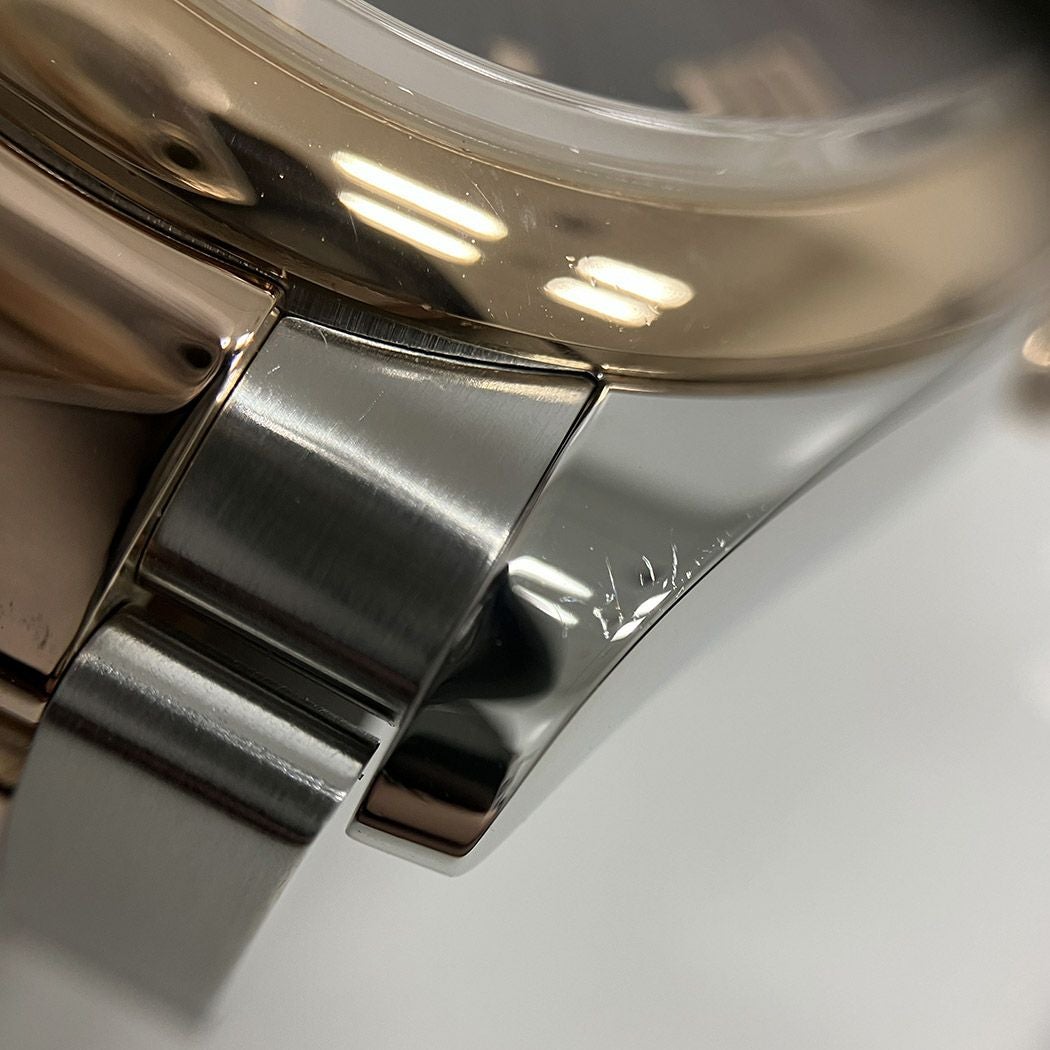ROLEX デイトジャスト 116201 D番 ブラック サンビーム 36mm ローマ