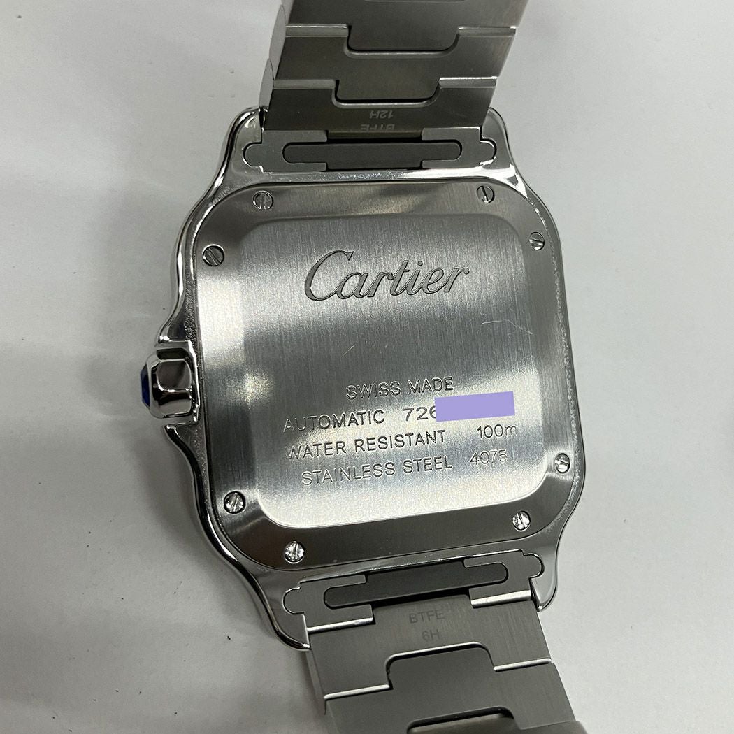カルティエ サントスドゥカルティエMM WSSA0029 2025年 35.1mm 自動