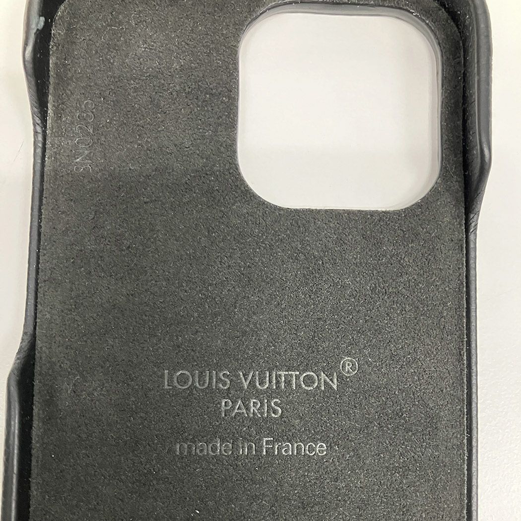 LOUIS VUITTON IPHONEバンパー16PRO MAX M12538 iPhoneケース
