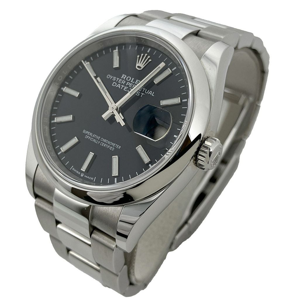 ROLEX デイトジャスト 126200 36mm 黒文字盤 ステンレス 自動巻き