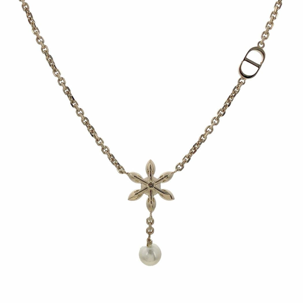 Christian Dior Bloom in Dior ネックレス フラワー GP ゴールドトーン