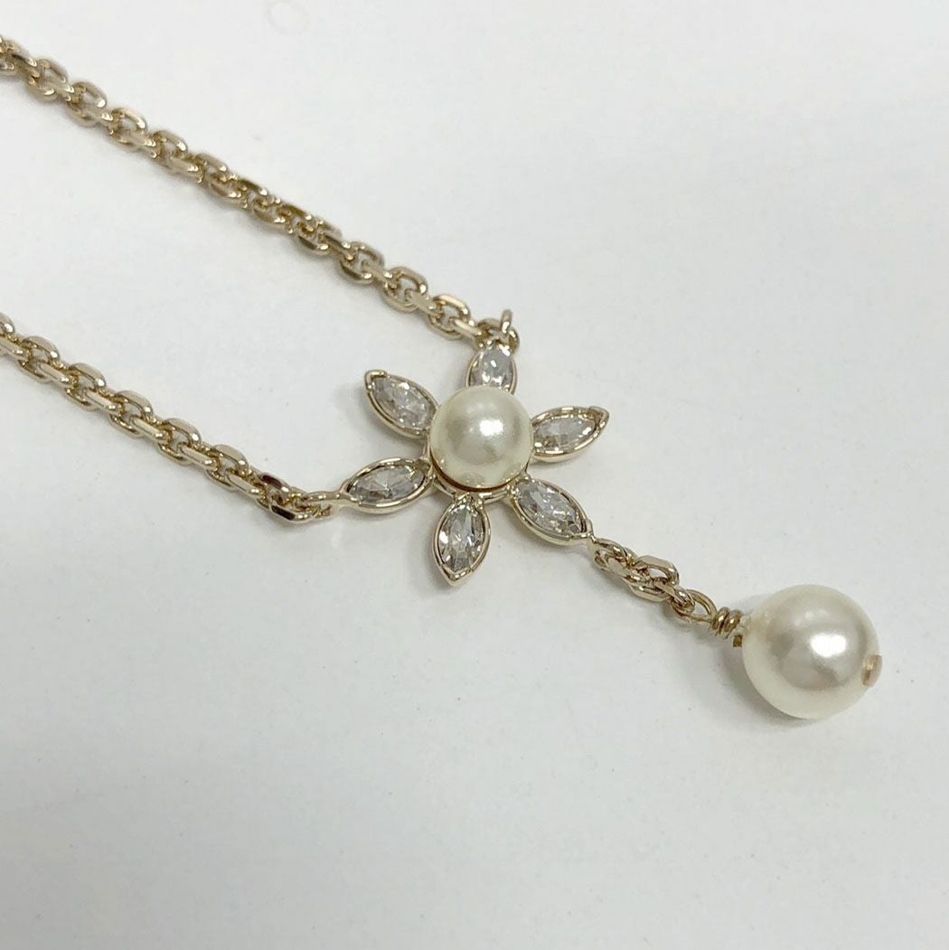 Christian Dior Bloom in Dior ネックレス フラワー GP ゴールドトーン