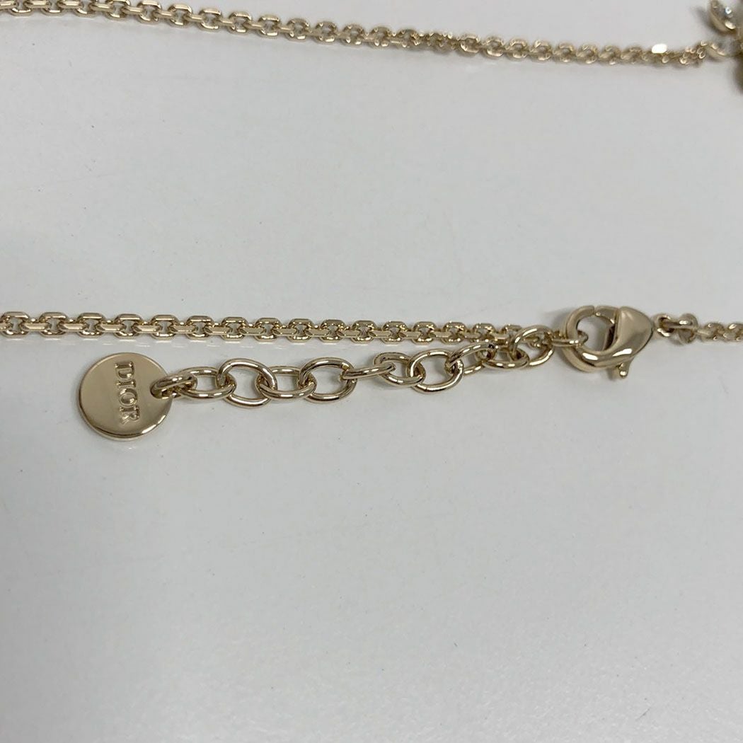 Christian Dior Bloom in Dior ネックレス フラワー GP ゴールドトーン