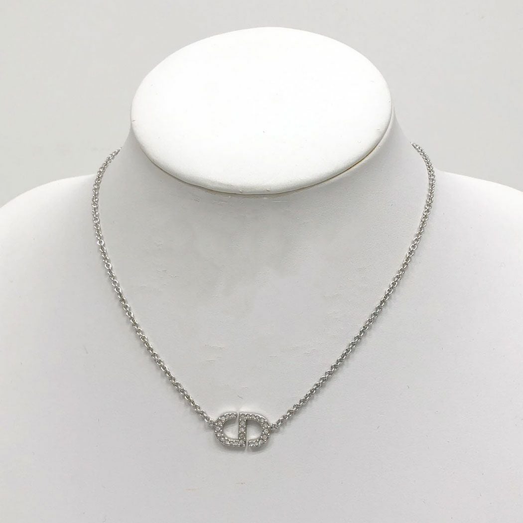 Christian Dior Petit CD ネックレス N2241WOMCY_D001 42cm メタル