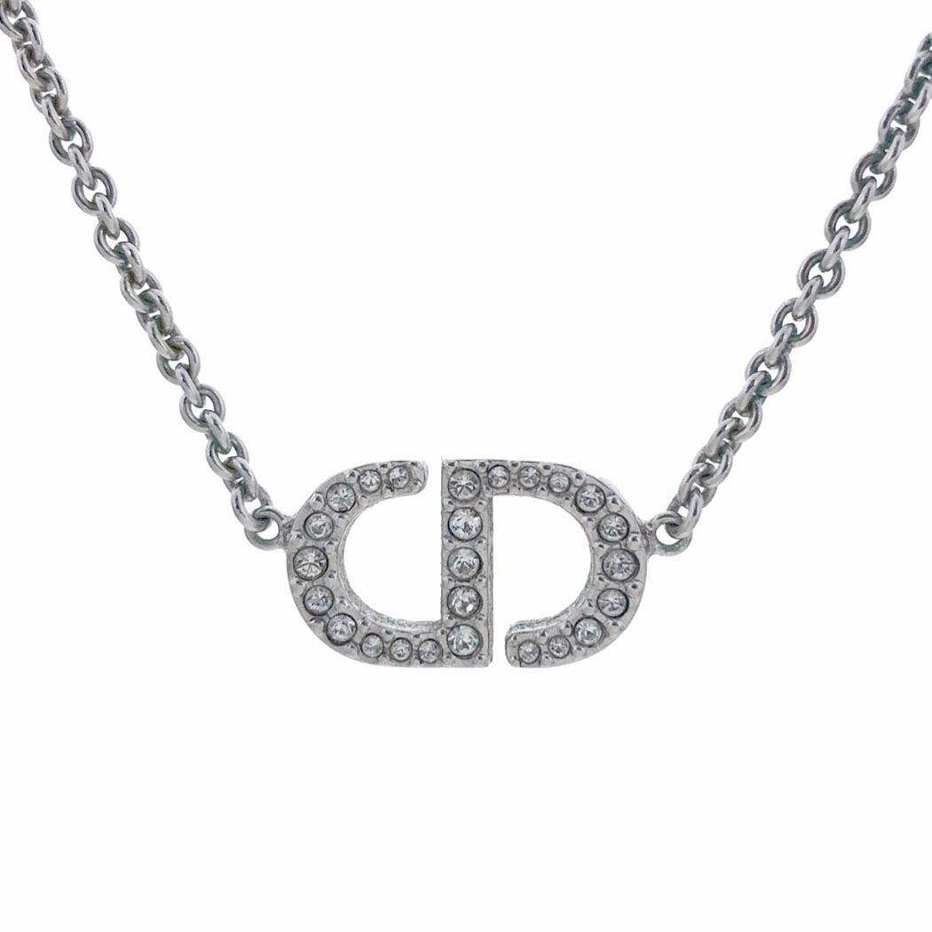 Christian Dior Petit CD ネックレス N2241WOMCY_D001 42cm メタル