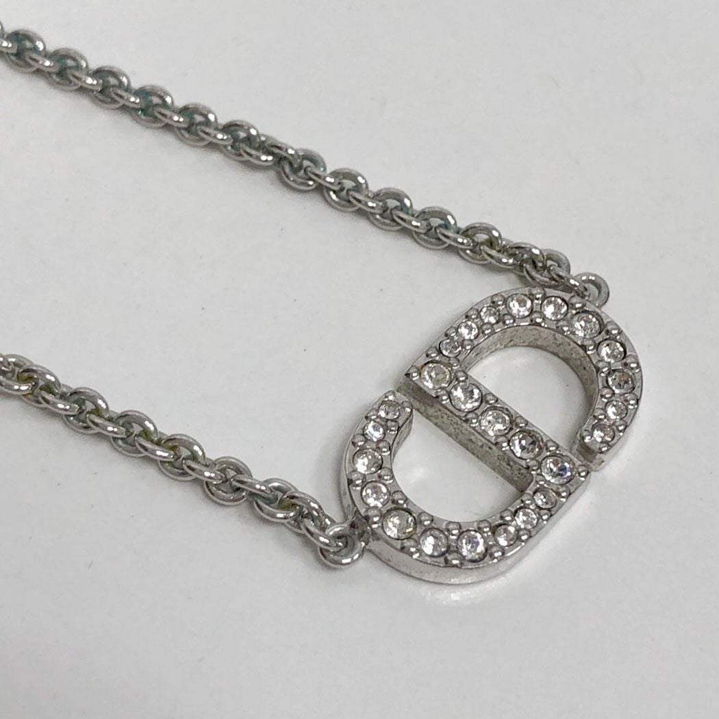 Christian Dior Petit CD ネックレス N2241WOMCY_D001 42cm メタル