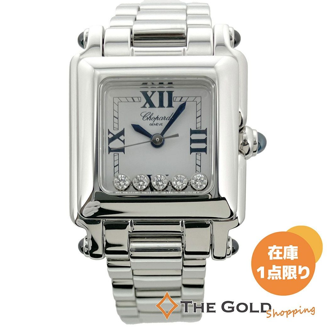 CHOPARD□ ハッピースポーツ 278893-3006 仕上げ済 電池交換済