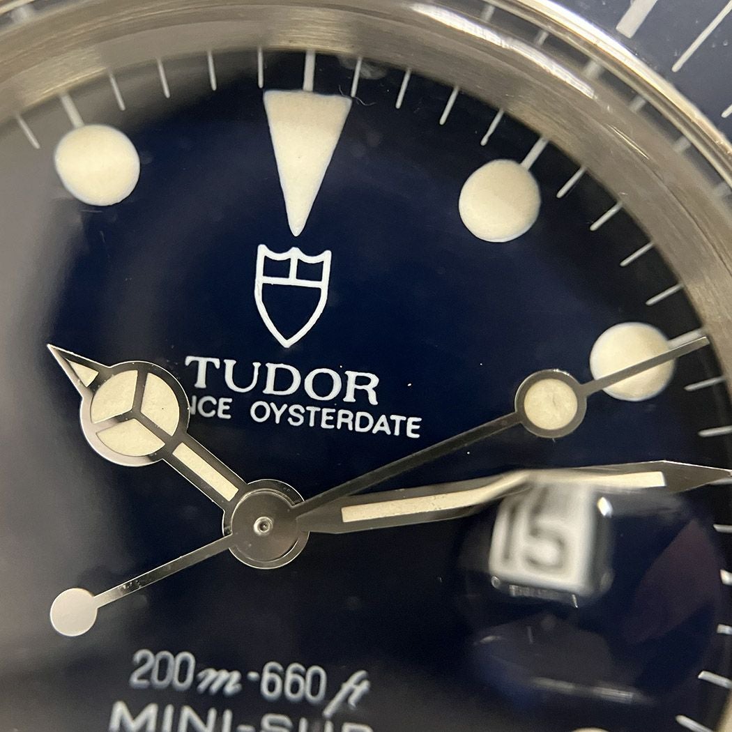 TUDOR ミニサブ 73090 OH済 チュードル ブルー 青文字盤 巻きブレス
