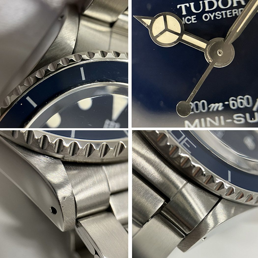 TUDOR ミニサブ 73090 OH済 チュードル ブルー 青文字盤 巻きブレス