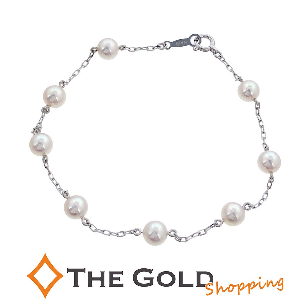 ジュエリー Mikimoto bracelet ミキモト パール ブレスレット