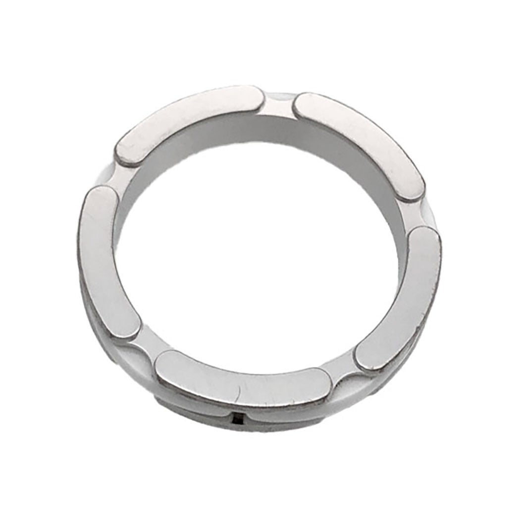CHANEL ウルトラリング T53 13号 750 WG ホワイトセラミック ホワイト
