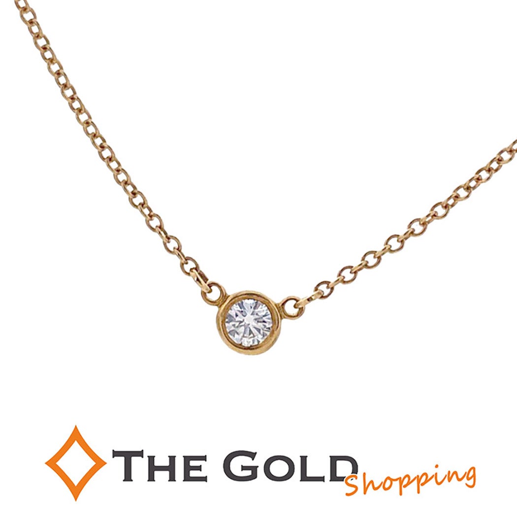 Tiffany&Co. バイザヤードネックレス 750 YG イエローゴールド Tiffany&Co. バイザヤードネックレス 750 YG イエローゴールド