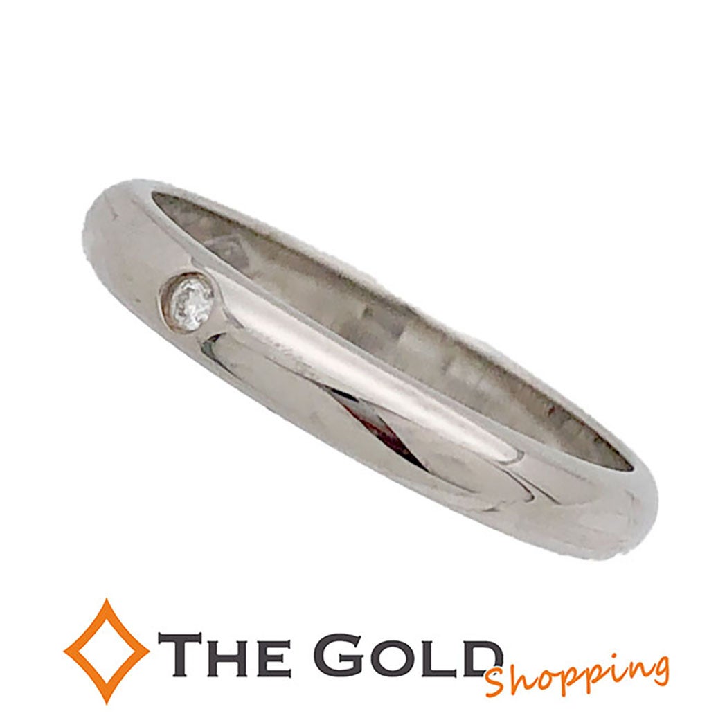 Cartier プラチナ　ウエディングリング　 付属品完備 Cartier 1895 クラシック ウェディングリング B40577 #48 8号 Pt950