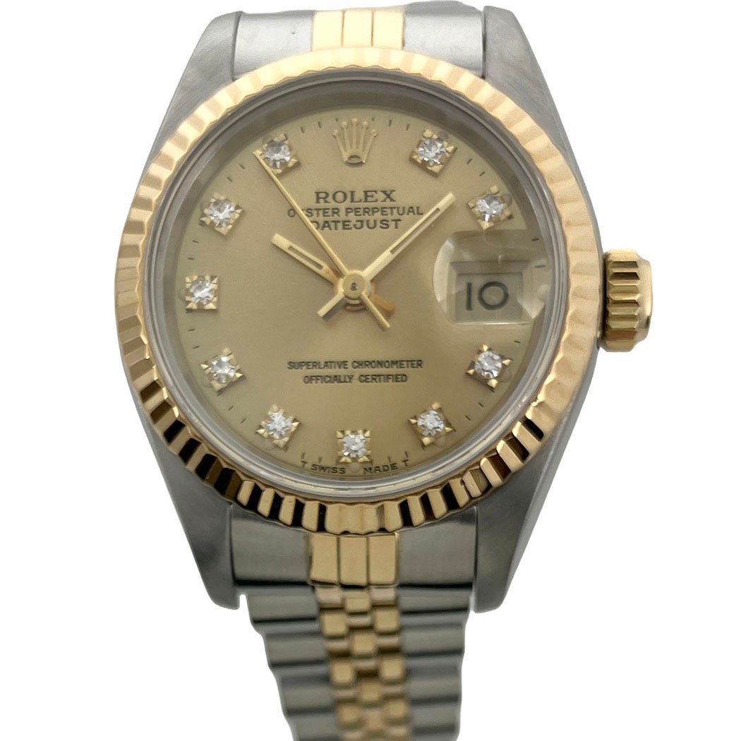 ROLEX デイトジャスト 69173G 97番台 OH済 26mm 1987年 YG SS コンビ