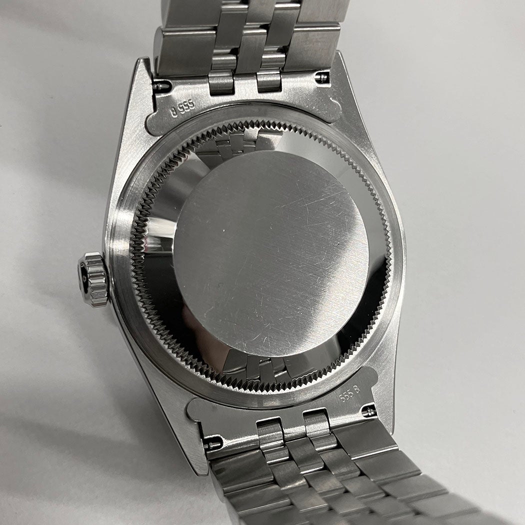 ROLEX デイトジャスト 16234 P番 点検済 36mm WG SS コンビ シルバー