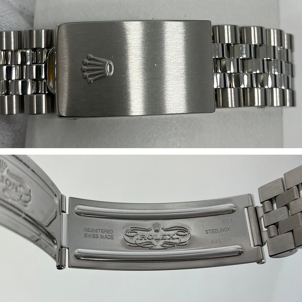 ROLEX デイトジャスト 16234 P番 点検済 36mm WG SS コンビ シルバー