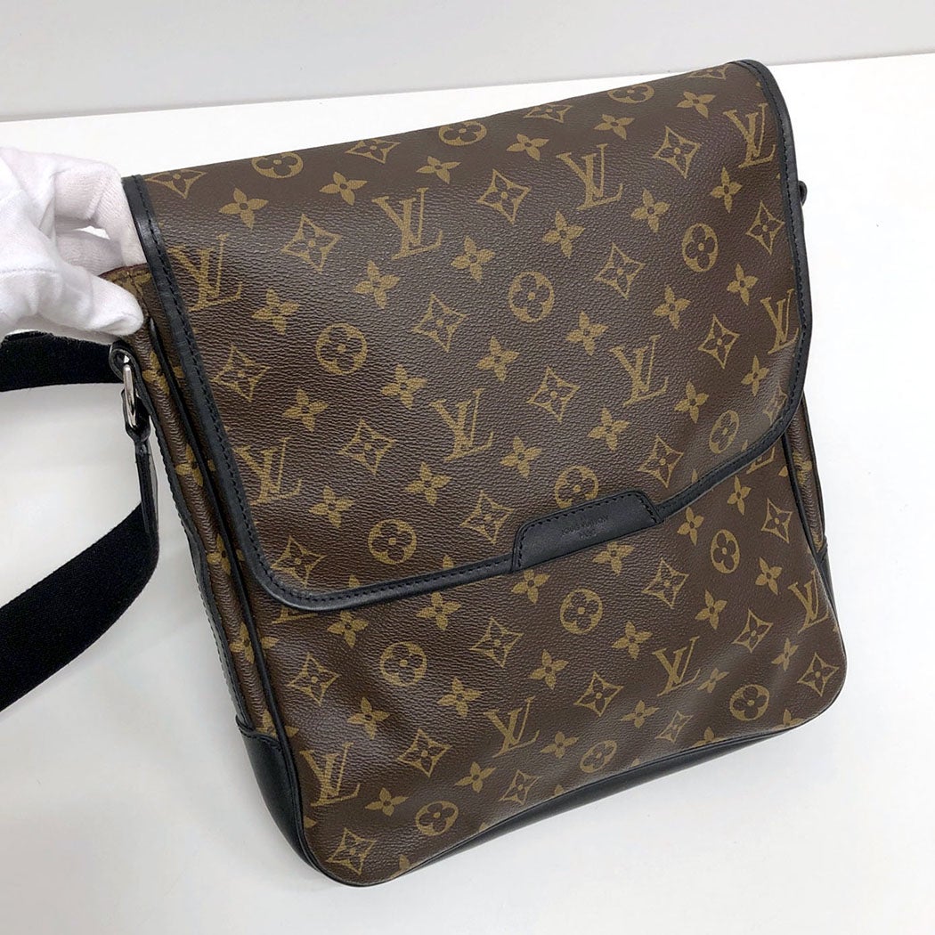 LOUIS VUITTON バスMM M56715 モノグラム マカサー キャンバス