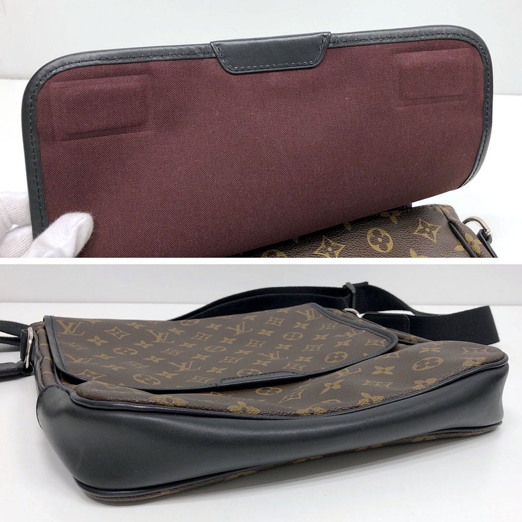 LOUIS VUITTON バスMM M56715 モノグラム マカサー キャンバス