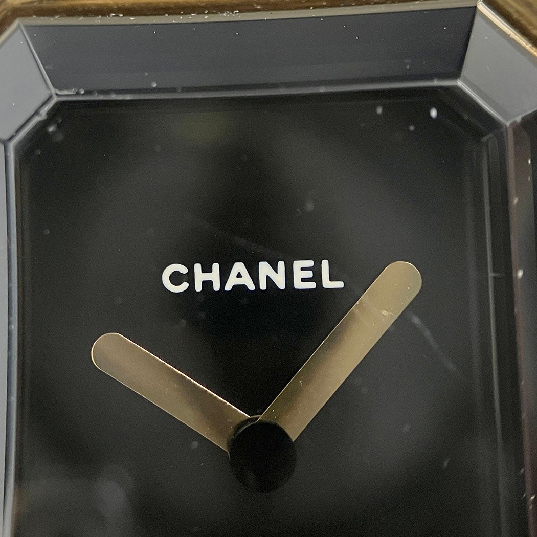 CHANEL プルミエール H0001 OH済 ベルトLサイズ クォーツ ゴールド
