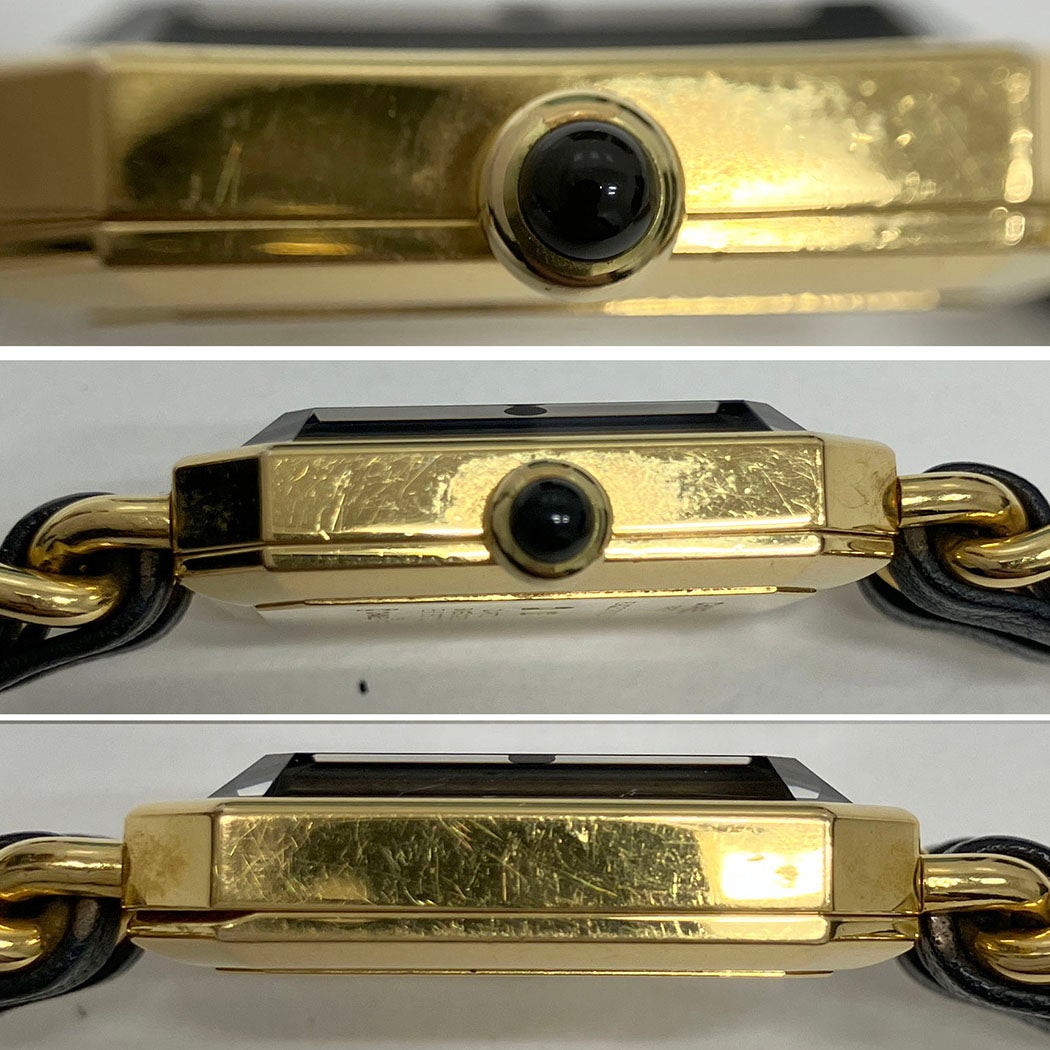 CHANEL プルミエール H0001 OH済 ベルトLサイズ クォーツ ゴールド