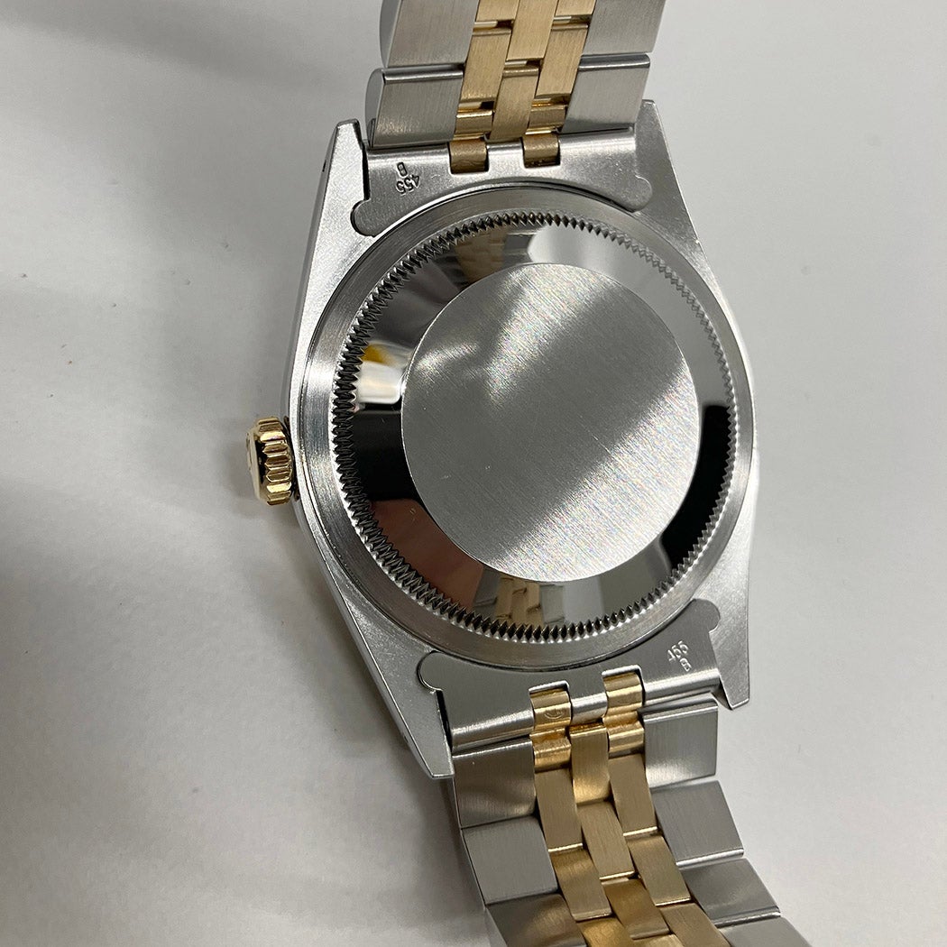ロレックス デイトジャスト 16233 E番 コンビ YG SS 36mm ゴールド文字