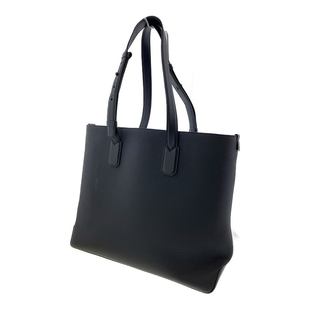 LOUIS VUITTON ファストライントート M22481 レザー ブラック LVロゴ
