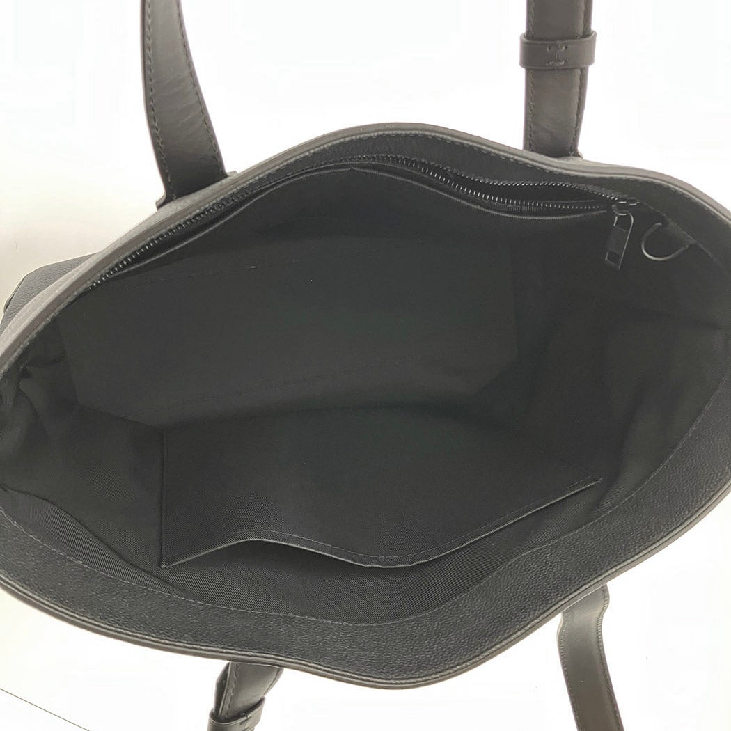 LOUIS VUITTON ファストライントート M22481 レザー ブラック LVロゴ