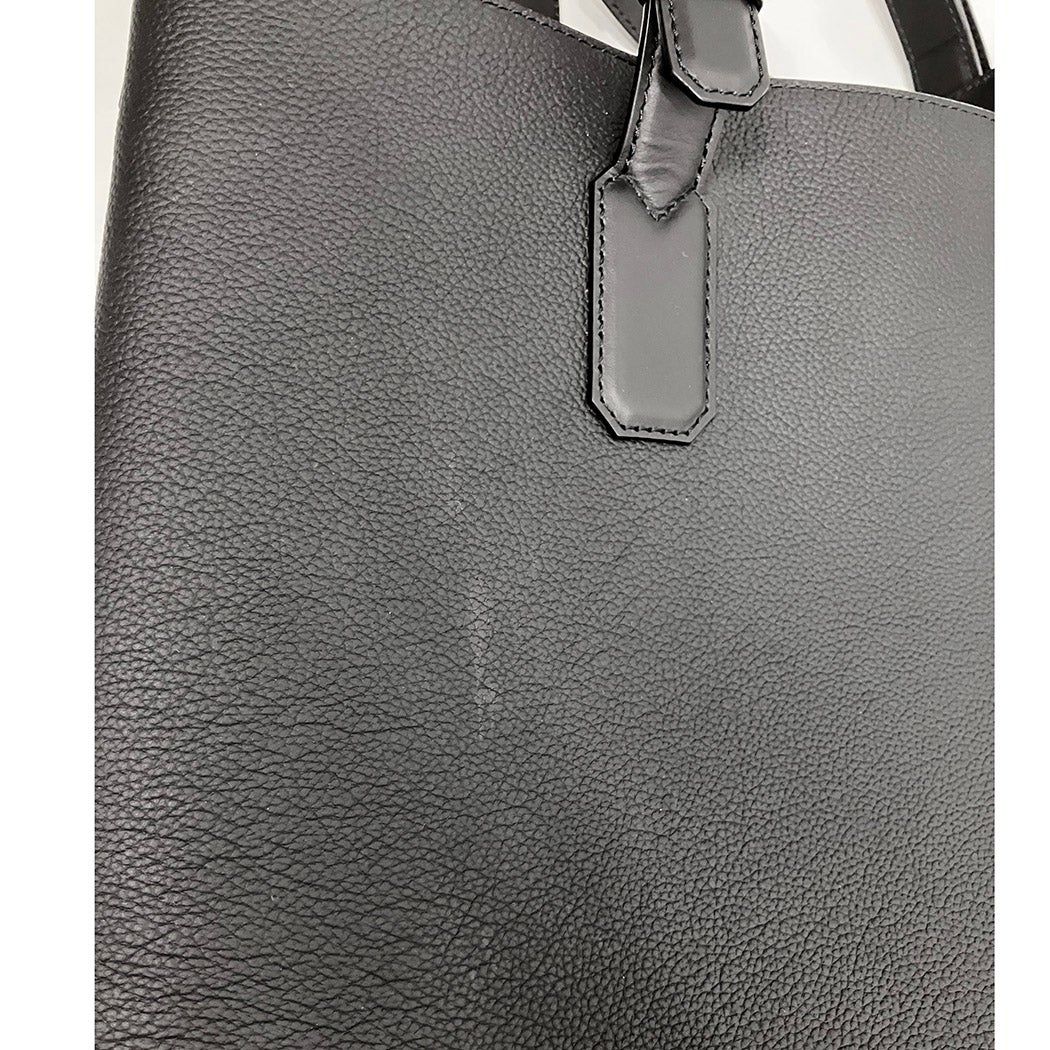 LOUIS VUITTON ファストライントート M22481 レザー ブラック LVロゴ