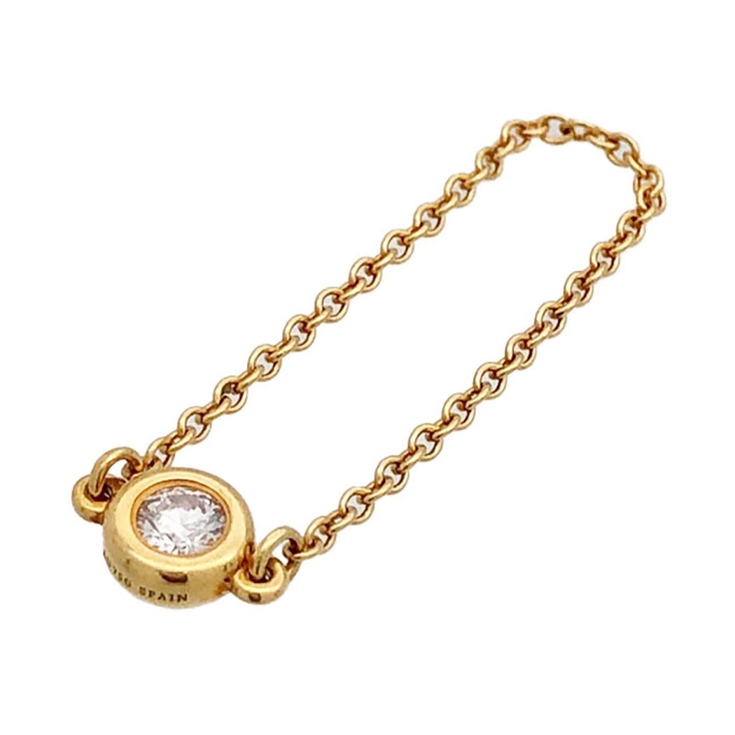 Tiffany&Co. ティファニー リング バイザヤード 12号 K18 YG Tiffany&Co. バイザヤードリング 12号 750 YG ダイヤモンドイエロー