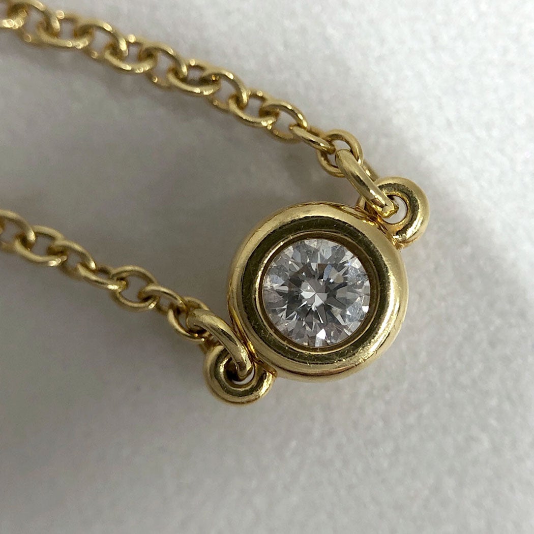 Tiffany&Co. バイザヤードリング 12号 750 YG ダイヤモンドイエロー