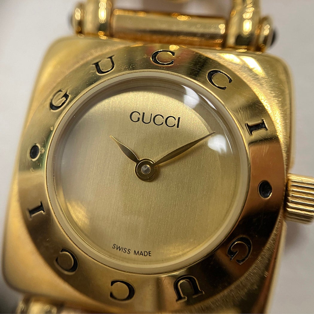 【正規品 可動品】 グッチ 腕時計 2300L レディース QZ ゴールド 正規品 可動品】 グッチ 腕時計 2300L レディース QZ ゴールドの通販は