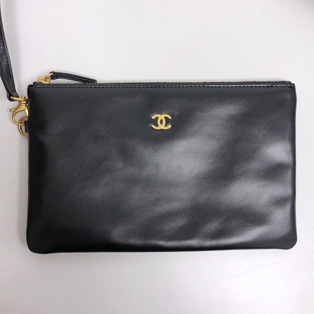 シャネル CHANEL 22 ハンドバッグ AS3261 シャイニーカーフスキン