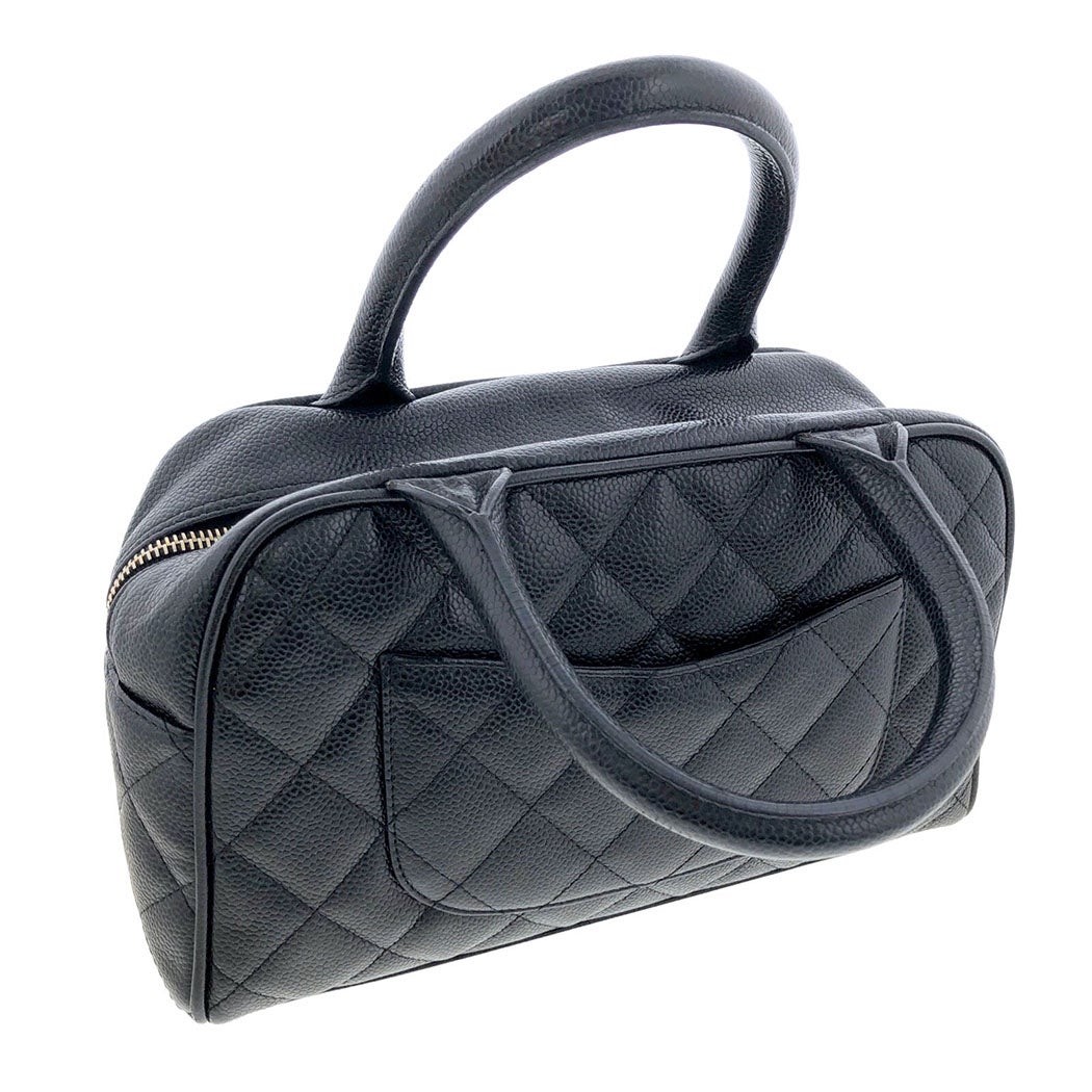 にぁんちゅCHANEL ボストン型　ソーブラック　新品未使用　貴重 質屋かんてい局オンラインショップ / 小牧店 シャネル Chanel エナメル